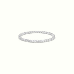 18K WHITE GOLD DIAMOND ETERNITY WEDDING RING